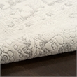 Nourison Home Grace 5' x 7' Polyester Grey Area Rug