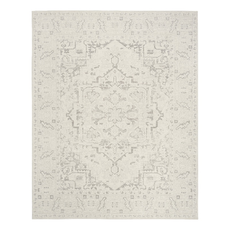 Nourison Home Grace 5' x 7' Polyester Grey Area Rug