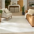 Nourison Home Grace 5' x 7' PolyesterIvory Light Grey Area Rug