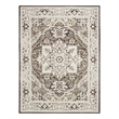 Nourison Home Dekor 5' x 7' Polyester Brown Ivory Area Rug