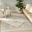 Nourison Home Dekor 5' x 7' Polyester Ivory Taupe Area Rug