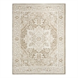 Nourison Home Dekor 4' x 6' Polyester Taupe Ivory Area Rug