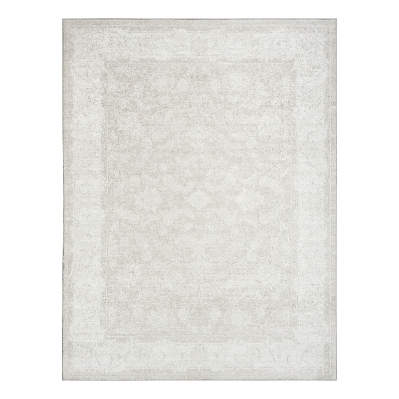 Nourison Home Dekor 5' x 7' Polyester Light Grey Area Rug