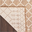 Nourison Home Positano 6' Runner Fabric Jute Area Rug
