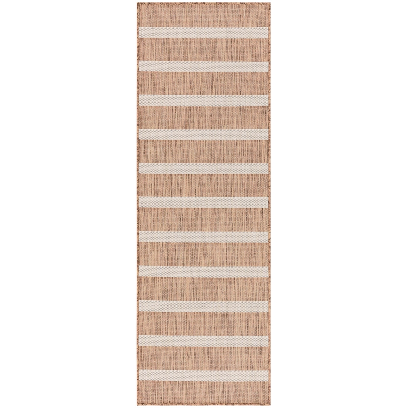 Nourison Home Positano 6' Runner Jute Ivory Area Rug