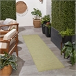 Nourison Home Positano 10' Runner Fabric Green Area Rug