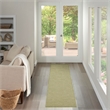 Nourison Home Positano 10' Runner Fabric Green Area Rug