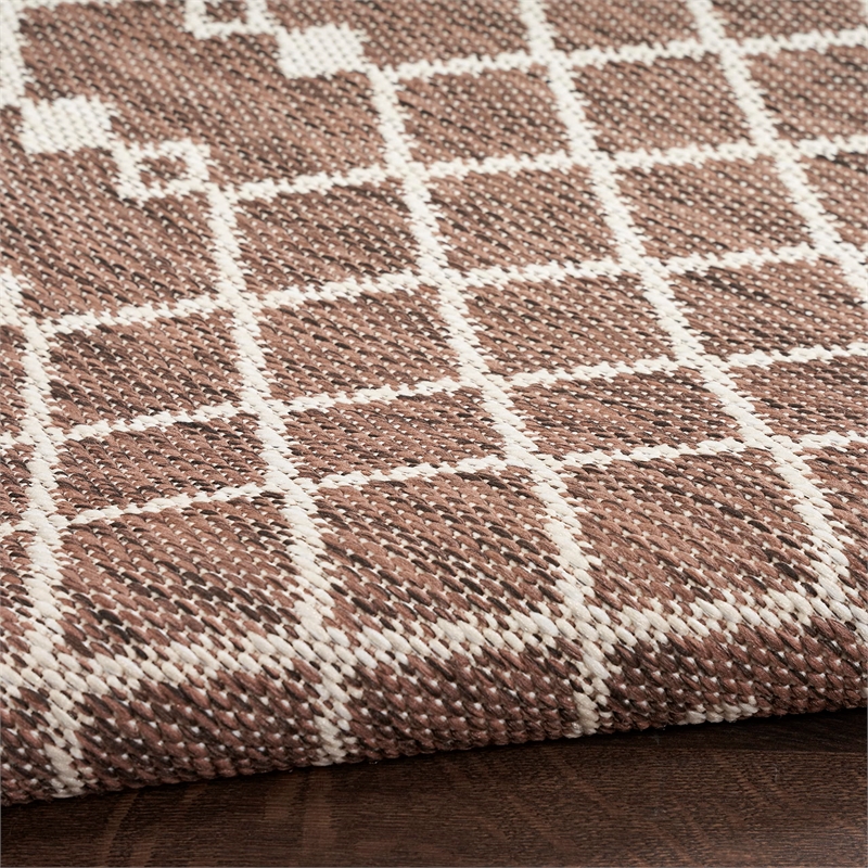 Nourison Home Positano 10' Runner Fabric Natural Area Rug