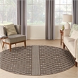 Nourison Home Positano 6' x Round Fabric Natural Area Rug