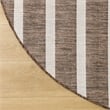 Nourison Home Positano 6' x Round Fabric Natural Ivory Area Rug
