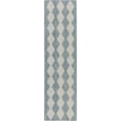 Nourison Home Positano 10' Runner Fabric Aqua Area Rug