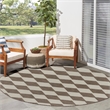 Nourison Home Positano 6' x Round Fabric Natural Area Rug