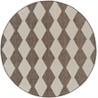 Nourison Home Positano 6' x Round Fabric Natural Area Rug