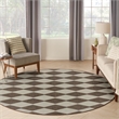 Nourison Home Positano 6' x Round Fabric Natural Area Rug