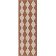 Nourison Home Positano 6' Runner Fabric Terracotta Area Rug