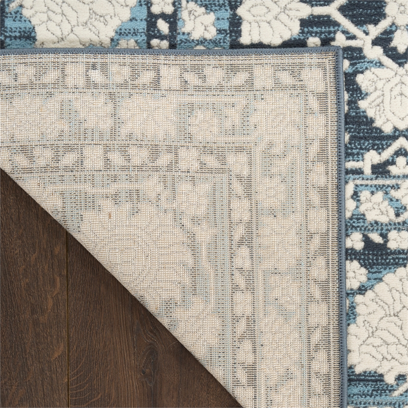 Nourison Home Grace 8' x 10' PolyesterBlue Area Rug