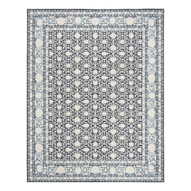 Nourison Home Grace 8' x 10' PolyesterBlue Area Rug