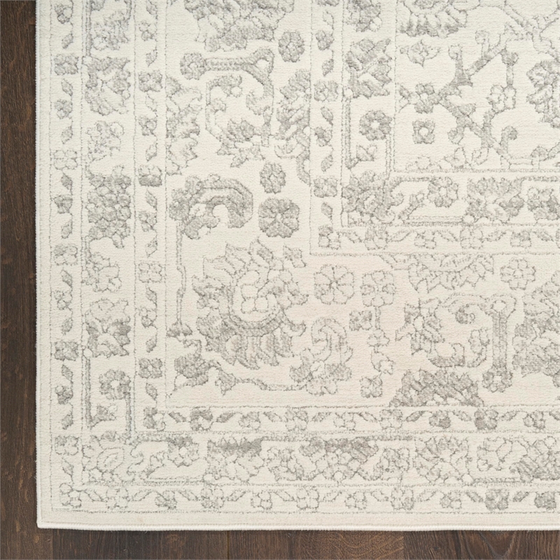 Nourison Home Grace 8' x 10' Polyester Grey Area Rug