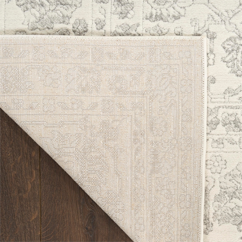 Nourison Home Grace 8' x 10' Polyester Grey Area Rug
