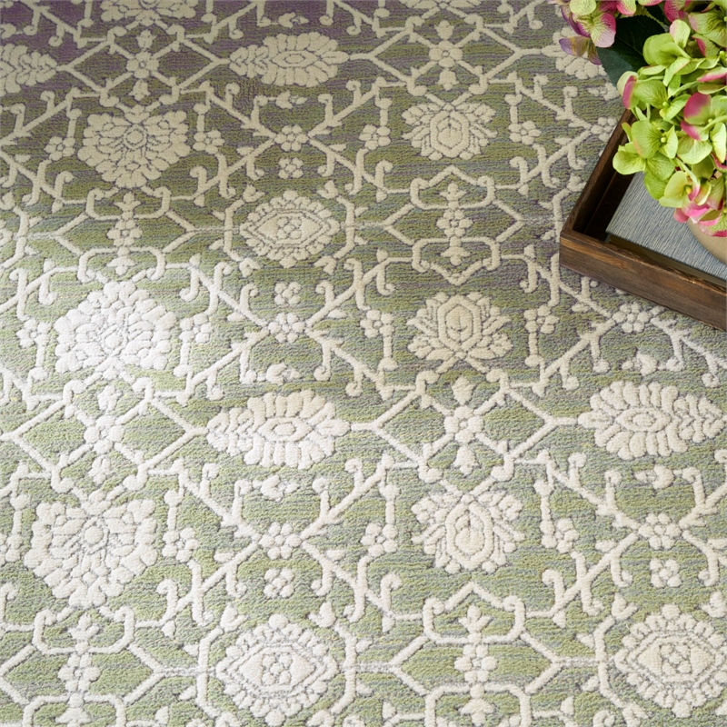 Nourison Home Grace 8' x 10' Polyester Sage Area Rug
