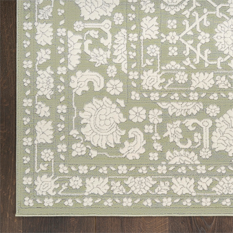 Nourison Home Grace 8' x 10' Polyester Sage Area Rug