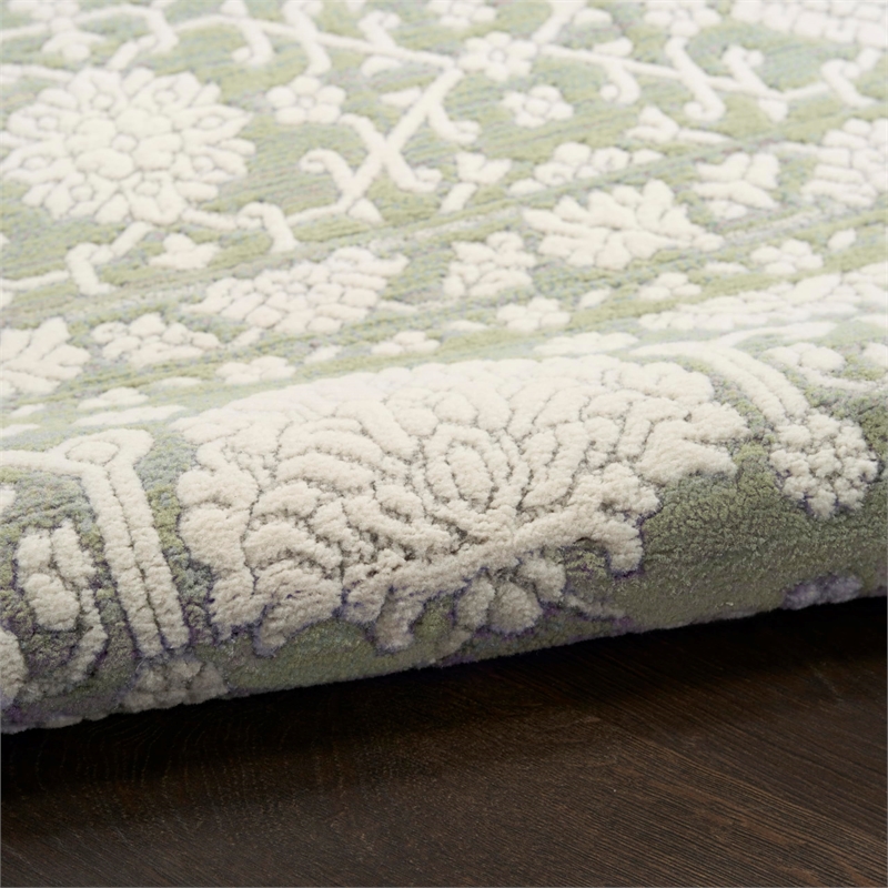 Nourison Home Grace 8' x 10' Polyester Sage Area Rug