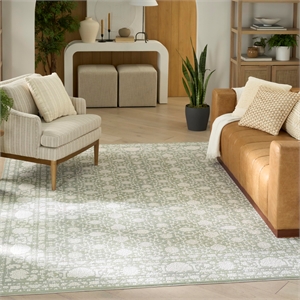 Nourison Home Grace 8' x 10' Polyester Sage Area Rug