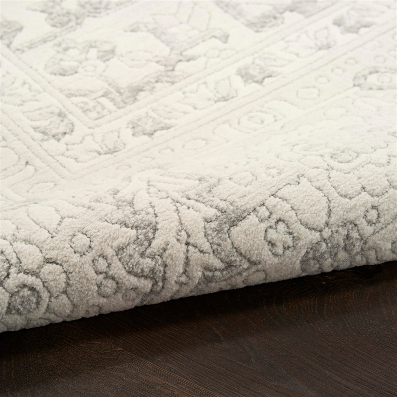 Nourison Home Grace 8' x 10' Polyester Grey Area Rug