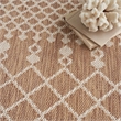 Nourison Positano 4' x 6' Fabric Beige Area Rug