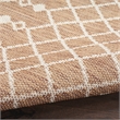 Nourison Positano 4' x 6' Fabric Beige Area Rug