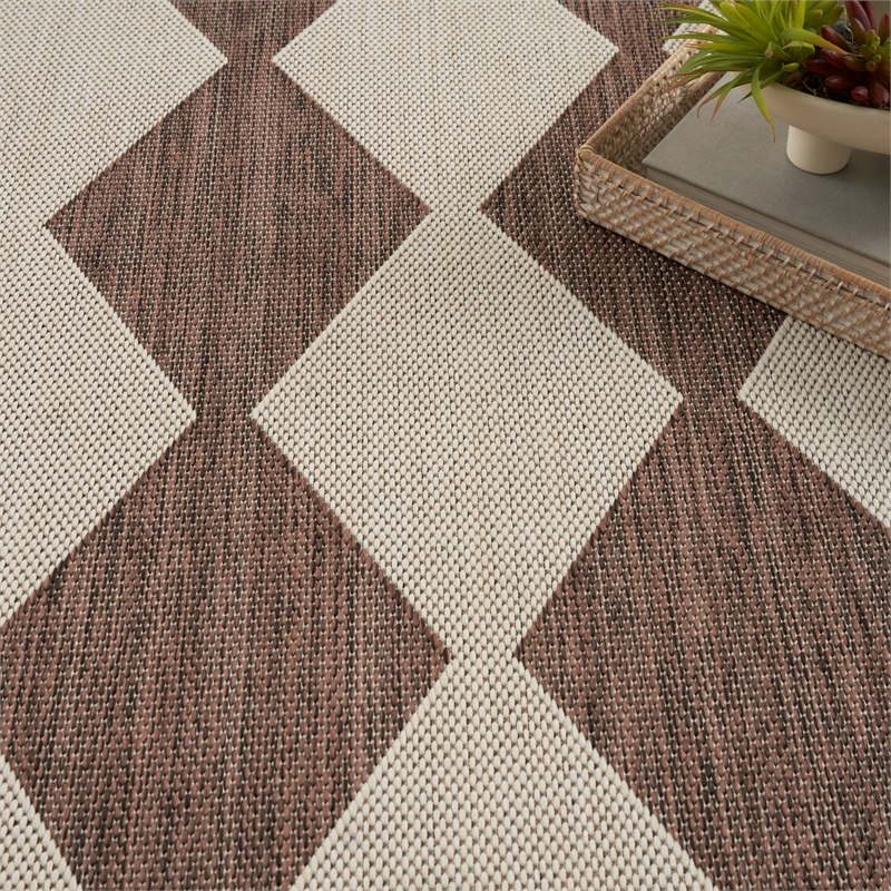 Nourison Home Positano 4' x 6' Fabric Natural Area Rug