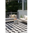 Nourison Home Positano 5' x 7' Fabric Black Area Rug