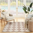 Nourison Home Positano 4' x 6' Fabric Beige Area Rug