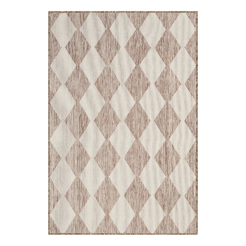 Nourison Home Positano 4' x 6' Fabric Beige Area Rug