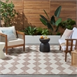 Nourison Home Positano 5' x 7' Fabric Beige Area Rug