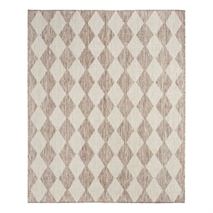 Nourison Home Positano 7' x 10' Fabric Beige Area Rug