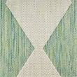 Nourison Home Positano 8' x 10' Fabric Blue Green Area Rug
