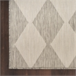 Nourison Home Positano 5' x 7' Fabric Light Grey Area Rug