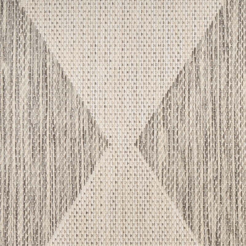 Nourison Home Positano 5' x 7' Fabric Light Grey Area Rug