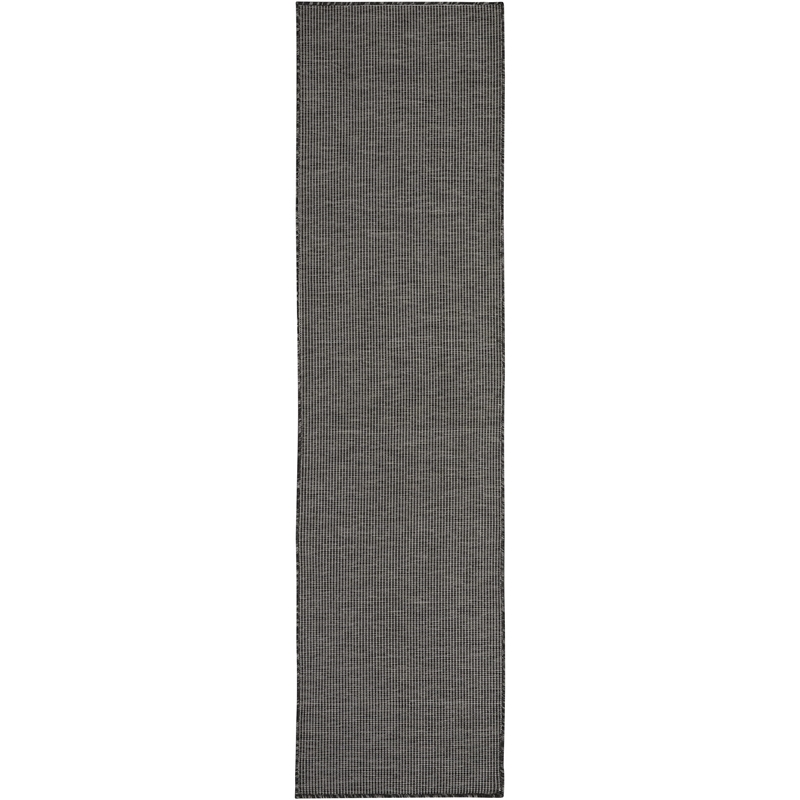 Nourison Home Positano 6' Runner Fabric Charcoal Area Rug