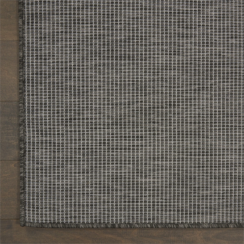 Nourison Home Positano 6' Runner Fabric Charcoal Area Rug
