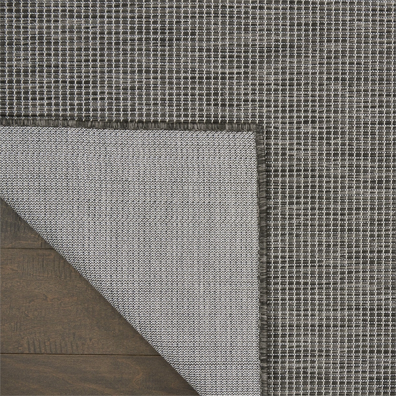 Nourison Home Positano 6' Runner Fabric Charcoal Area Rug