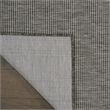 Nourison Home Positano 6' Runner Fabric Charcoal Area Rug