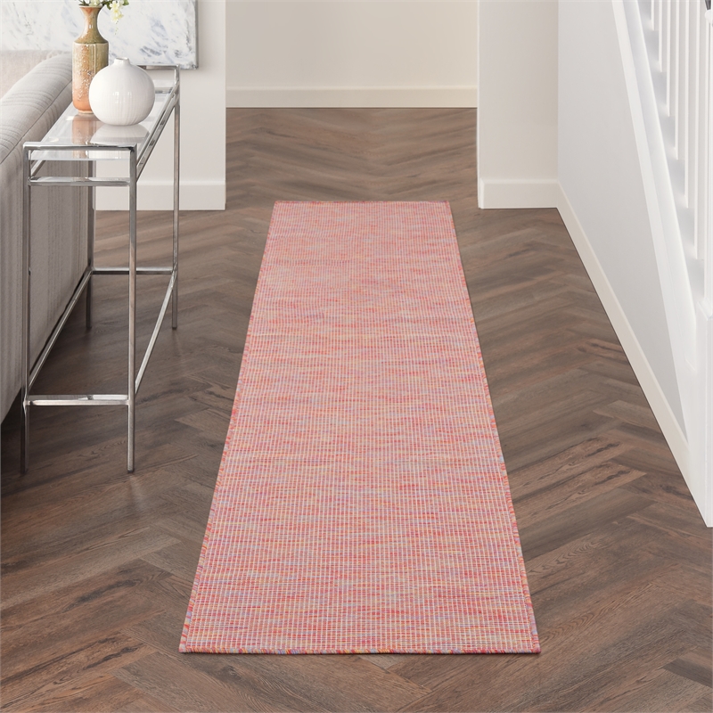 Nourison Home Positano 6' Runner Fabric Rainbow Area Rug