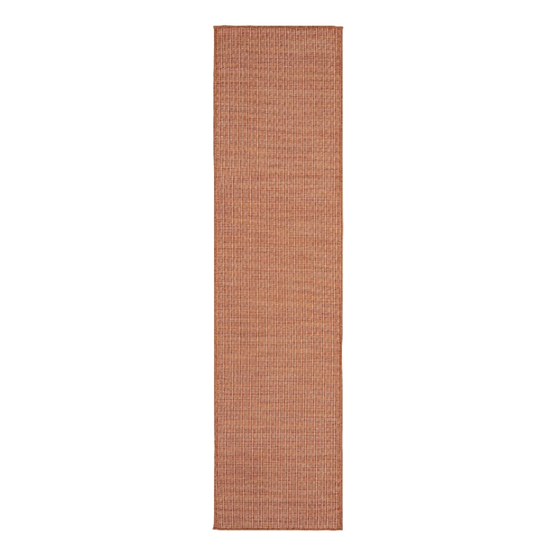 Nourison Home Positano 6' Runner Fabric Terracotta Area Rug