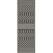Nourison Home Positano 6' Runner Fabric Black Area Rug