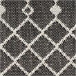 Nourison Home Positano 6' Runner Fabric Black Area Rug