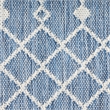 Nourison Home Positano 6' Runner Fabric Navy Blue Area Rug