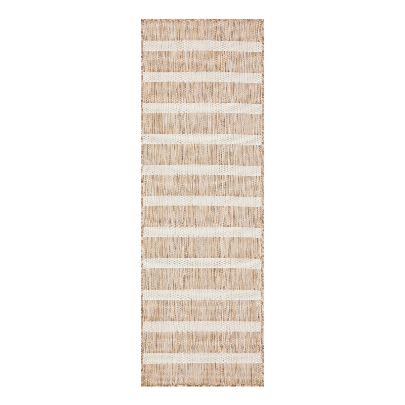 Nourison Home Positano 6' Runner Fabric Beige Ivory Area Rug