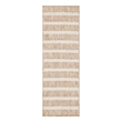Nourison Home Positano 6' Runner Fabric Beige Ivory Area Rug